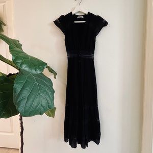 Reformation Black Maxi Dress